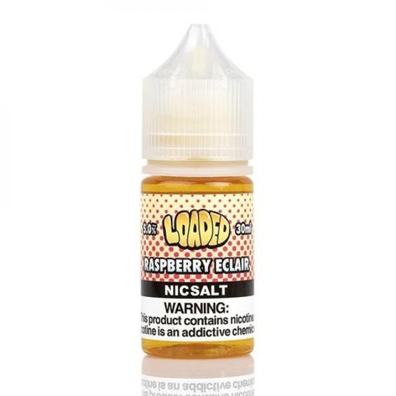 سالت نیکوتین لودد اکلر تمشک Loaded Raspberry Eclair Salt nic