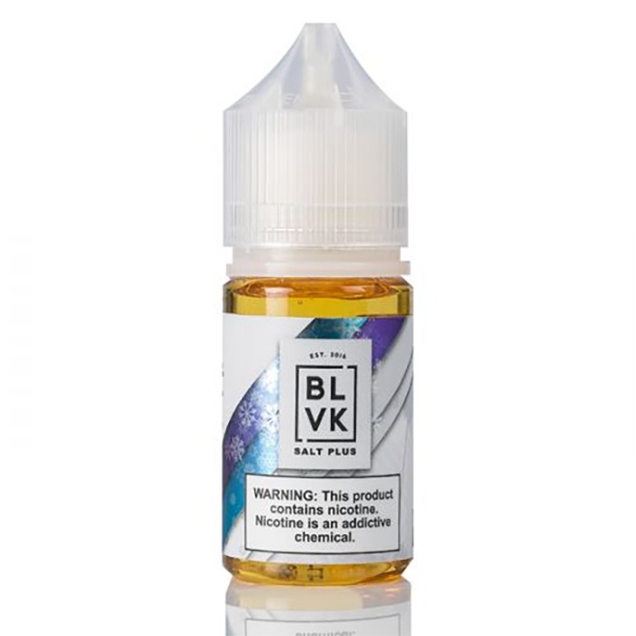 سالت نیکوتین بی ال وی کی انگور یخی BLVK Salt Plus Grap Ice