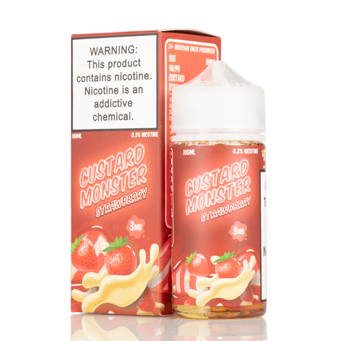 جویس کاستارد مانستر توت فرنگی Custard Monster Strawberry