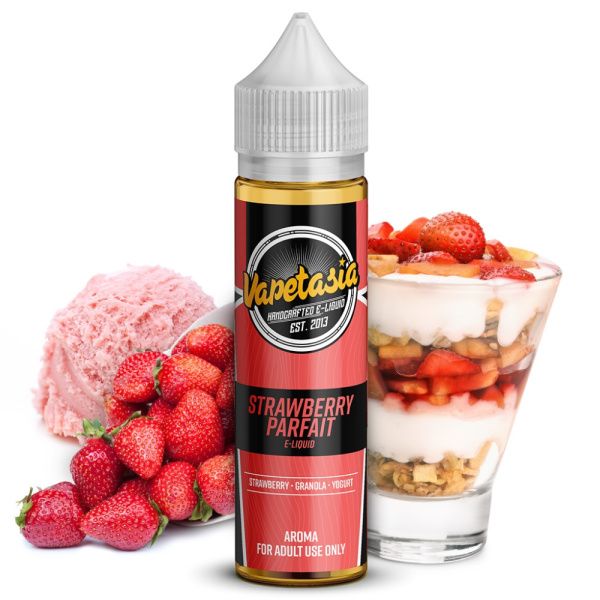 جویس ویپتاسیا ماست توت فرنگی و عسل Vapetasia Strawberry Parfait