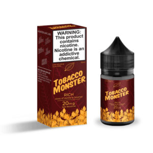 سالت نیکوتین تنباکو مانستر تنباکو دودی Tobacco Monster Rich Salt Nic