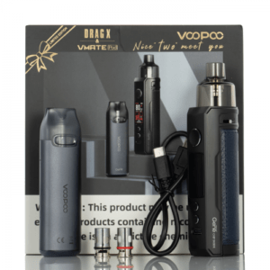 پکیج دو دستگاهی ووپو شامل پاد ماد درگ ایکس و پاد سیستم وی میت VOOPOO DRAG X VMATE HOLIDAY KIT