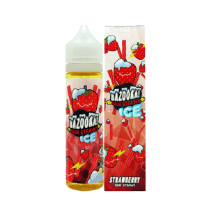 سالت نیکوتین بازوکا پاستیل توت فرنگی خنک Bazooka Salt nic Strawberry Ice