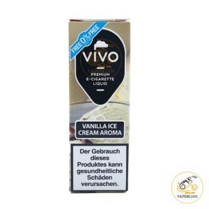 سالت نیکوتین ویوو بستنی وانیلی Vivo Vanilla Ice Cream Aroma Salt nic