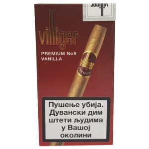 سیگار برگ ویلیجر پریمیوم وانیل Villiger Premium No 8 Vanilla