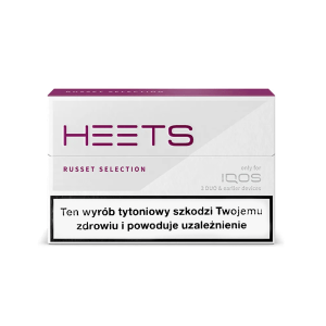 سیگار هیتس سفارش لهستان HEETS CIGARETTES Russet Selection