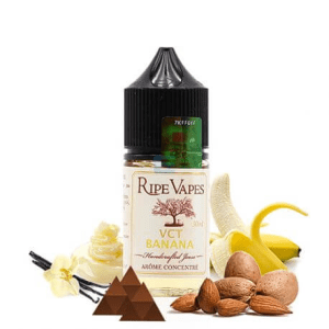 سالت نیکوتین رایپ ویپز تنباکو خامه موز RIPE VAPES VCT Banana