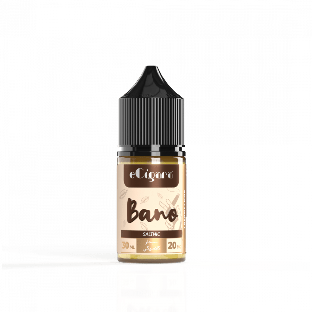 سالت نیکوتین ای سیگارا تنباکو کارامل Ecigara Bano Salt nic (30ml) سفارش امارات