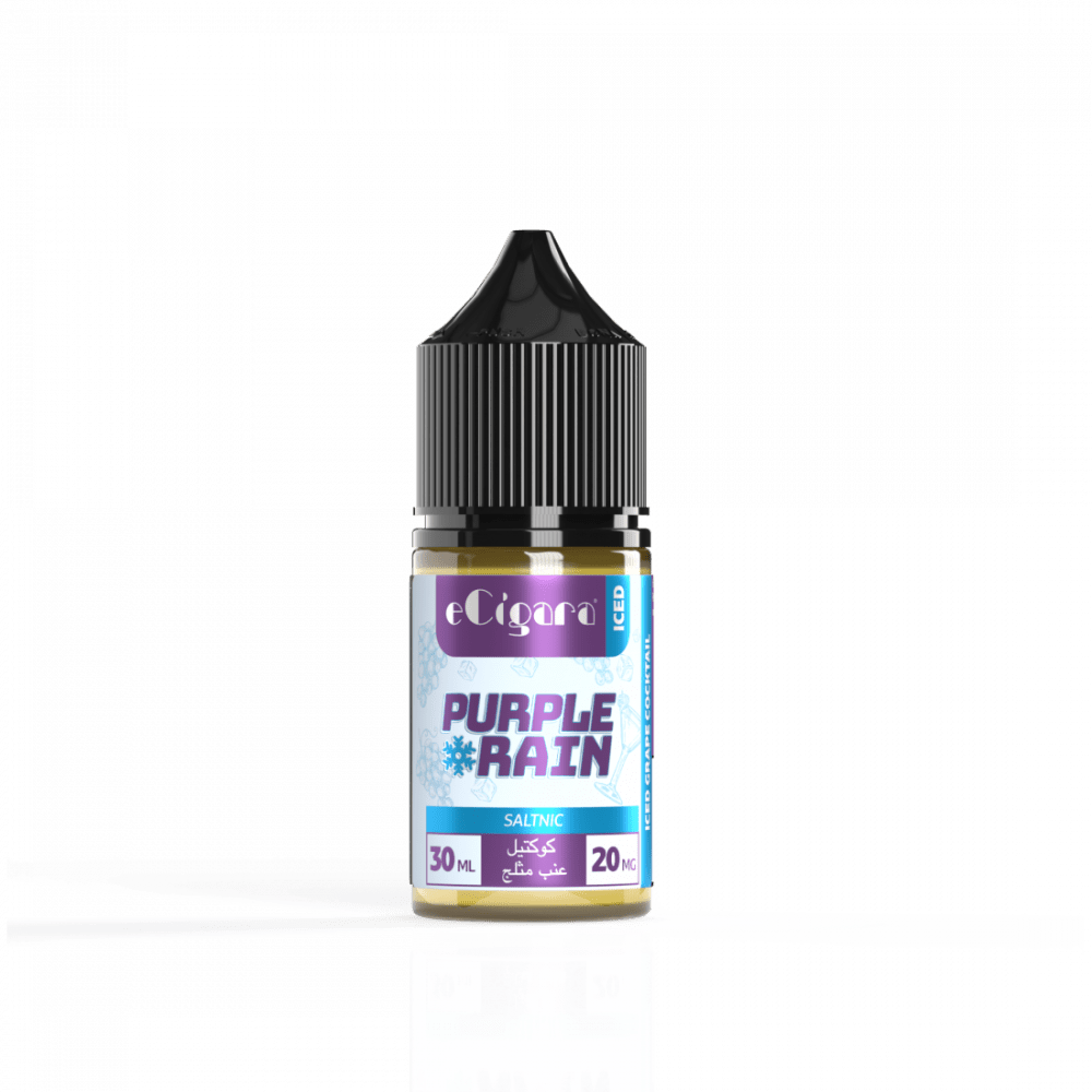 سالت نیکوتین ای سیگارا انگور قرمز خنک Ecigara Purple Rain Salt nic (30ml) سفارش امارات