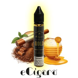 سالت نیکوتین تنباکو شیرین ای سیگارا Ecigara Gold Smooth Tobacco Salt nic (30ml)