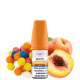 سالت نیکوتین آدامس هلویی دینر لیدی خنک Dinner Lady Peach Bubble Ice (30ml)