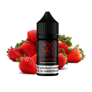 سالت نیکوتین پاد سالت توت فرنگی Pod Salt Strawberry Saltnic (30ml)