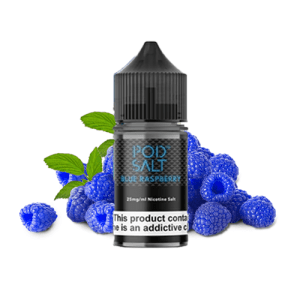 سالت نیکوتین پاد سالت تمشک آبی Pod Salt Blue Raspberry Saltnic (30ml)