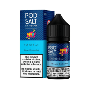 سالت نیکوتین پاد سالت آدامس تمشک Pod Salt Bubble Blue Saltnic (30ml)