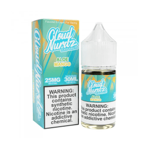 سالت نیکوتین کلود نوردز آلورا انبه یخ Cloud Nurdz Aloe Mango Ice (30ml)