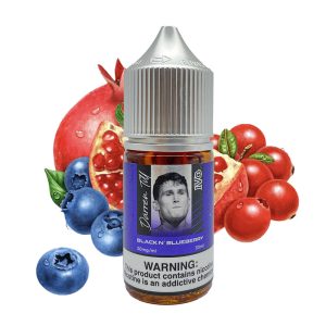 سالت نیکوتین آی وی جی زغال اخته و انار IVG Darren Till Black and Blackberry Saltnic (30ml)