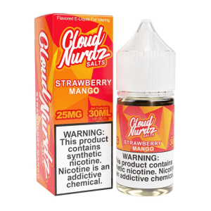 سالت نیکوتین کلود نوردز توت فرنگی انبه Cloud Nurdz Strawberry Mango (30ml)