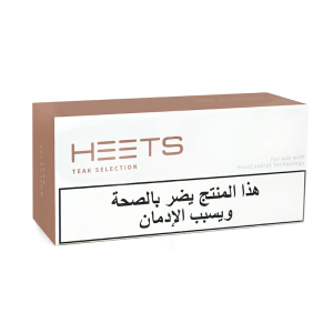 سیگار هیتس تیک (تنباکو و نت های ملایم آجیل) HEETS CIGARETTES Teak Selection