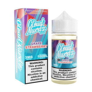 جویس کلود نوردز انگور توت فرنگی خنک Cloud Nurdz Grape Strawberry Iced (100ml)