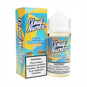 جویس کلود نوردز توت آبی و هلو Cloud Nurdz Blue Raspberry Peach (100ml)