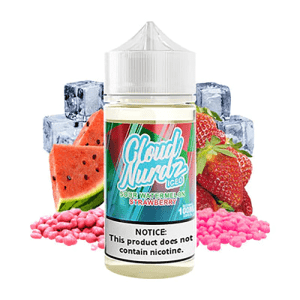 جویس کلود نوردز توت فرنگی هندوانه ترش خنک Cloud Nurdz Sour Watermelon Strawberry Iced (100ml)