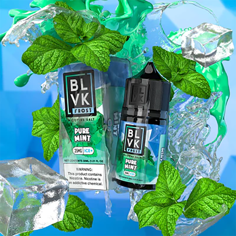 سالت بی ال وی کی نعناع یخ Blvk Pure Mint Ice 30ML