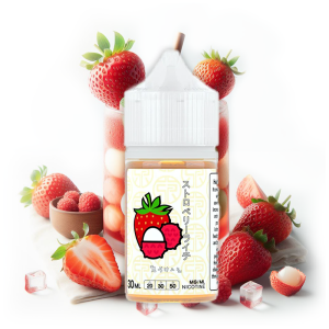 سالت نیکوتین توکیو توت فرنگی لیچه یخ Tokyo Iced Strawberry Lychee (30ml)