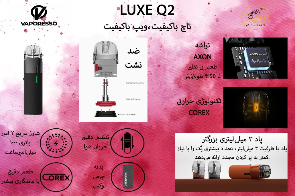 ویپ پاد ویپرسو لوکس کیو2 اس ای | Vaporesso Luxe Q2 SE