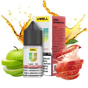 سالت نیکوتین دوسیب یوول Uwell Double Apple 25:30/MG:ML