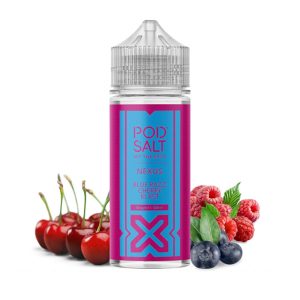 سالت بلوبری تمشک آلبالو PodSalt Blue Razz Cherry Blast (30ml)