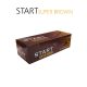 پوکه خالی سیگار استارت قهوه ای Start Filter Cigar Super Brown