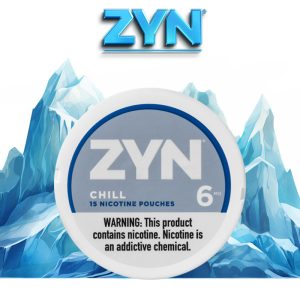 نیکوتین خوراکی مکیدنی خنک و یخی ZYN Chill Nicotine Pouches