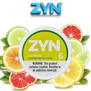 نیکوتین خوراکی مکیدنی مرکبات ZYN Citrus Nicotine Pouches