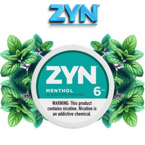 نیکوتین خوراکی مکیدنی نعنا ZYN Menthol Nicotine Pouches Mini