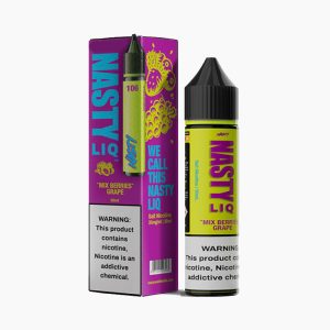 جویس نستی انگور میکس توت ها Nasty Mix Berries Grape LIQ 60ml