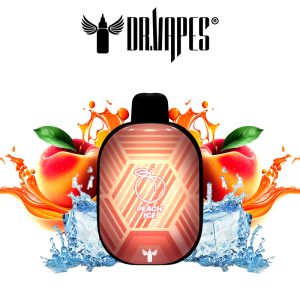 پاد 5500 پاف دکتر ویپ هلو یخ Dr.Vape Peach Ice 2%