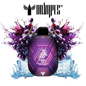 پاد 5500 پاف دکتر ویپ انگور یخ Dr.Vape purple Ice 2%